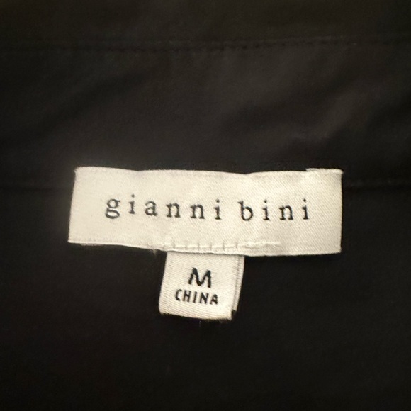 Gianni bini- size M Black crop top with elastic waist - Picture 9 of 9